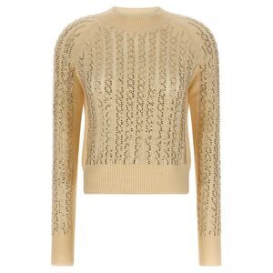 Ermanno Scervino Women's Baguette Studded Sweater